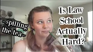 Law School is EASY (kind of) | Unpopular Opinion 🤷🏼&zwj;♀️