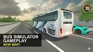 Coach bus simulator Pro bus driving game | pessenger pickup and drop game play video Android iOS 🔥