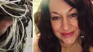 How to install j-part wig, plus a braid pattern for crochet braids