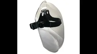 M&aacute;scara Facial Protectora Rebatible 100% Acrilico Seguridad SkyPro Ventas Envios a Todo el Pais