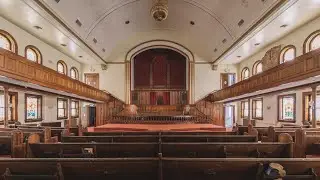 Exploration Of An Abandoned Methodist Church In The South