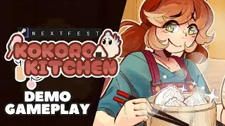 Kokoro Kitchen - DEMO GAMEPLAY - Steam Next Fest June 2025