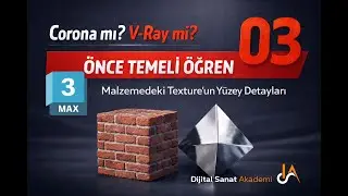 3ds Max l Malzeme Texture Detayları l 03