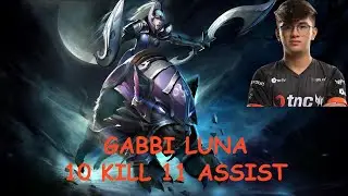GABBI - LUNA SAFELANE - DOTA 2 MMR