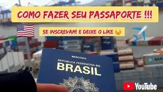 Como fazer seu Passaporte 2022🇧🇷X🇺🇸 ( passo a passo ) com valores Atualizados  !!!