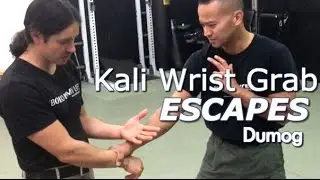 Wrist Grab Escape Techniques: Filipino Martial Arts