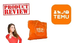 Temu Online Marketplace (temu.com) - Unboxing & Review (30% Discount Code)