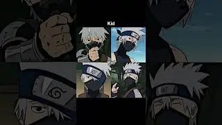 [Kid] [Adult] Hatake Kakashi #kakashi #kakashihatake #narutoshippuden #sumertimesadness #shorts #4