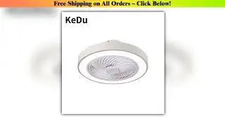 Integrated ceiling fan light, bedroom ceiling fan light, living room dining room ceiling light,