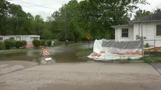 Major Flood Crest on Big Muddy River, Southern IL - 5/4/2017