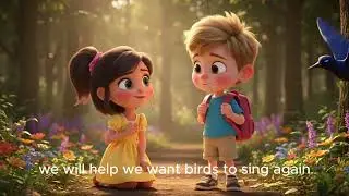 Sofia and james  kids cartoon  nature