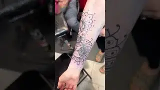 Fresh Flower Arm Tattoo#tattoo #flowertattoo #inked #tattooideas