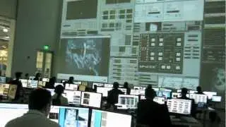 First SpaceX Dragon Berthing to the ISS &mdash; Filmed at Mission Control