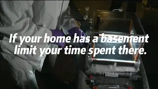 If your home has a basement, limit your time spent there.#radon #radontesting#radongas#AEGtest