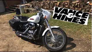 Review Of Honda Shadow Spirit With Vance & Hines Pipes