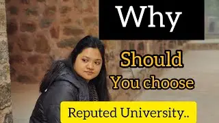 Choose the right University for higher Education #education #highereducation #careergrowth #phdlife