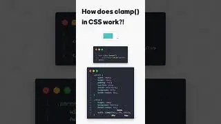 How to use CSS Clamp Function | #shorts