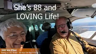 😁 Flying to Lambert&rsquo;s with 88 Year Old Guest Pilot in Cockpit of Cessna 340