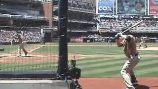Adrian Gonzalez Longest Home Run ever hit at Petco Park