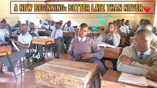 A DREAM DELAYED BUT NOT DENIED — LACKY FINALLY GOES TO SCHOOL🇬🇧!#charity 