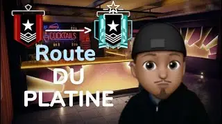 #1 | ROUTE DU PLATINE EN FACE CAM SUR RAINBOW SIX SIEGE !