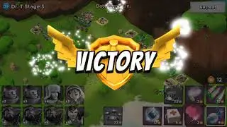 Boom Beach - Dr. T's Volcano island 20200624