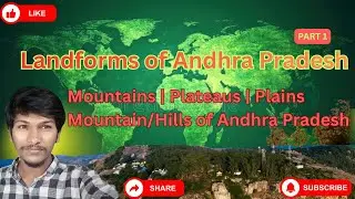 Major Landforms of Andhra Pradesh Explained | Mountains