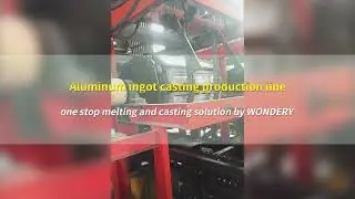 automatic aluminum ingot stacking machine