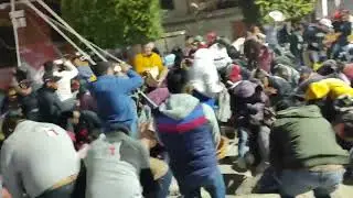 Tradicional combate de Dulces Boxasni 2023-Tradisiones Pueblos Magicos