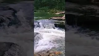 Small waterfall slo-mo