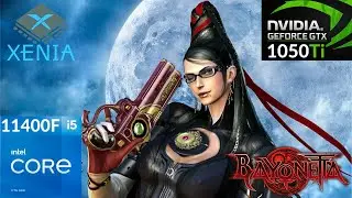 Xenia - Bayonetta AMD FSR 60FPS - GTX 1050ti + i5 11400F