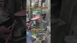 ingl&ecirc;s com engenharia #inglestecnico #comoefeito #shovel  #howismade #engenharia #forja
