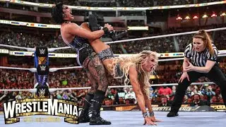 FULL MATCH - Rhea Ripley Vs Charlotte Flair - Smackdown Women’s Title- Wrestlemania 39  2023 WWE2K23