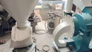 Rice Bran to Powder Making Machine,Konda Husk Grinding Machine,Bhusi Pisne Ki Machine,Rice Bran Powd