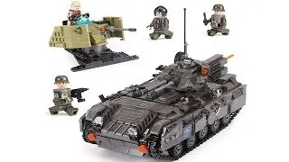 Lepin Military Army MOC XingBao XB-06018 The Armoured Vehicle - MengBrick Build
