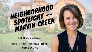 Marvin Creek in Union County - Marvin Ridge High School