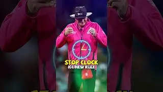 ICC Stop CLOCK rule ⏰   #shorts #cricket #youtubeshorts #match #viratkohli