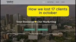 How we lost 17 clients in October