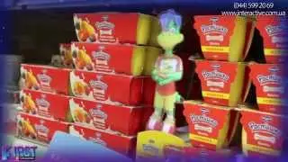 Интерактивные POS инструменты. Интерактивный мини-промоутер для Danone.