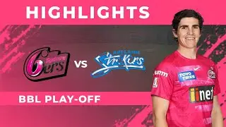 Sydney Sixers vs Adelaide Strikers Highlights | BBL 2020-21 SIX vs STR Highlights | Cricket 22
