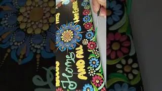 Flowers Acrylic Painting #tutorial #howto #easy #tools #brushstrokes #trending #acrylicpainting #yt