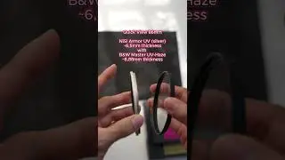 Filter NiSi Armor UV vs B&W Master UV-Haze 86mm #nisifilters #uvfilter