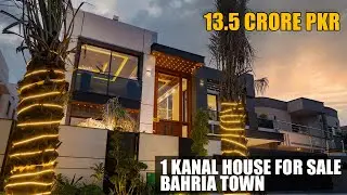 1 Kanal House for Sale by Asad Afzal & EM Developers Jasmine Block Bahria Town, Lahore - Pakistan