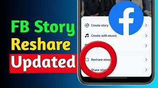 How to Reshare a Story on Facebook Messenger | Facebook Story New Update Reshare 