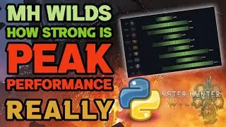 PEAK PERFORMANCE in-depth Skill Analysis with Realistic Uptimes w/ Python - Wilds MH Math #115