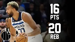Rudy Gobert Highlights | Trail Blazers vs. Timberwolves | 12th Dec 2022