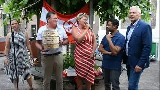 3 October Gilde Leiden. Filmpje van Haringparty en veiling 2017. www.leidseglibber.nl