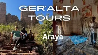 Touring Ger'Alta (Gheralter) Mountains, Tigray, Ethiopia, January 2024 #ethiopia #travel