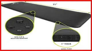 ProsourceFit Extra Thick Yoga Pilates Exercise mat