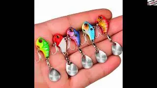 #Fishing #lures, #wobbler, #rotating #metal #vibrating #bait, #Vibrating #bait
